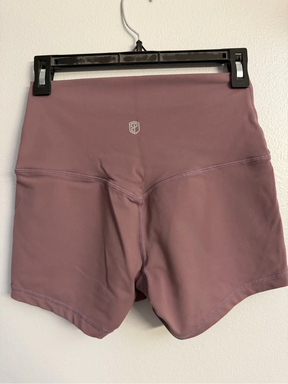 Born Primitive Women's High-Waist Athletic Shorts in Mauve